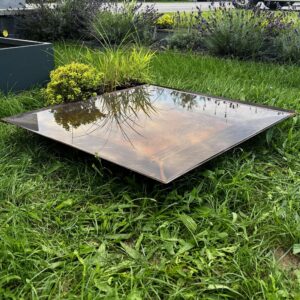 Palenisko i misa wodna LUBIANA corten 80,5x80,5